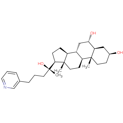 Chemical structure of BindingDB Monomer ID 50421174