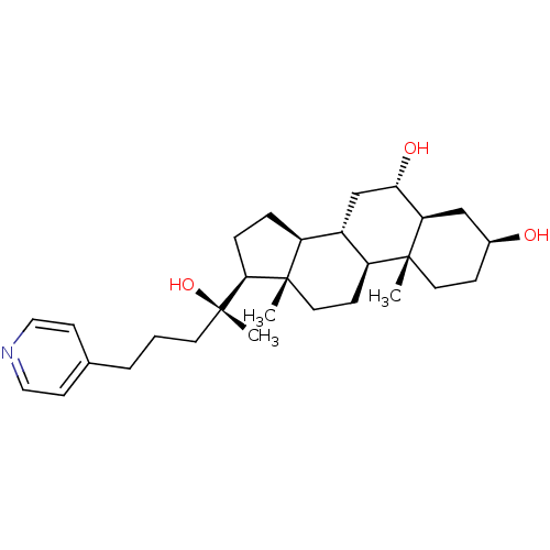 Chemical structure of BindingDB Monomer ID 50421175