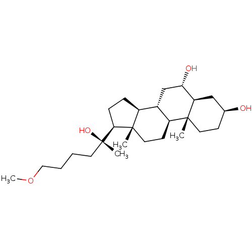 Chemical structure of BindingDB Monomer ID 50421179