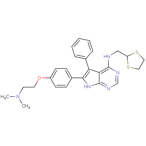Chemical structure of BindingDB Monomer ID 50421255