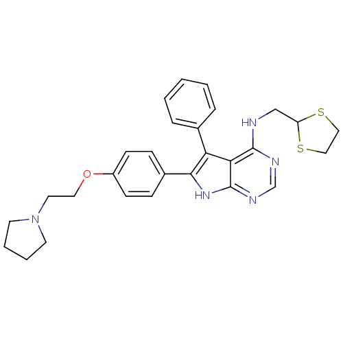 Chemical structure of BindingDB Monomer ID 50421257