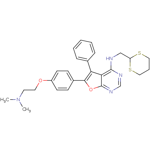Chemical structure of BindingDB Monomer ID 50421261