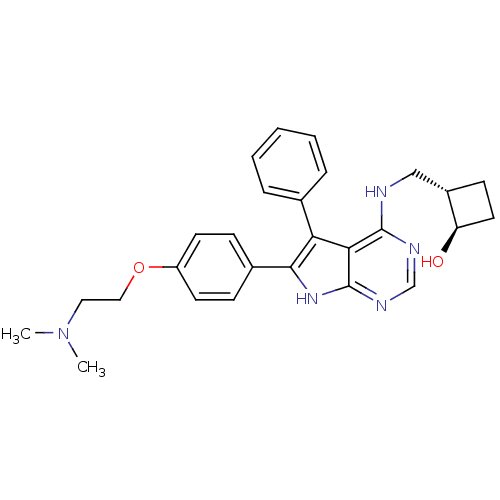 Chemical structure of BindingDB Monomer ID 50421262