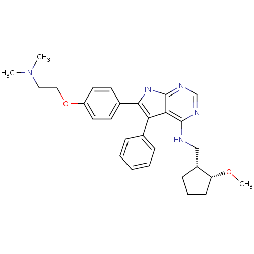 Chemical structure of BindingDB Monomer ID 50421264