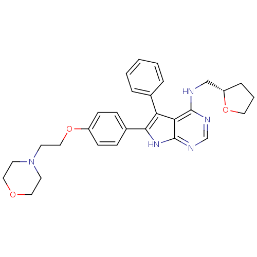 Chemical structure of BindingDB Monomer ID 50421281