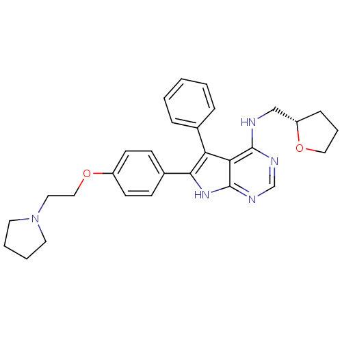 Chemical structure of BindingDB Monomer ID 50421282