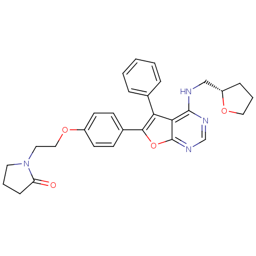 Chemical structure of BindingDB Monomer ID 50421283