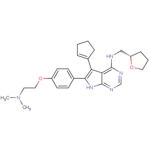 Chemical structure of BindingDB Monomer ID 50421291