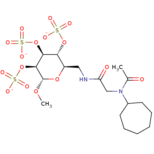 Chemical structure of BindingDB Monomer ID 50421315