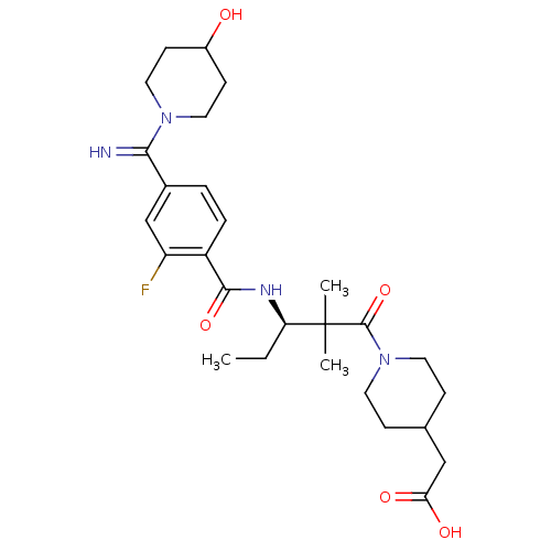 Chemical structure of BindingDB Monomer ID 50421428