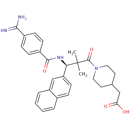 Chemical structure of BindingDB Monomer ID 50421434