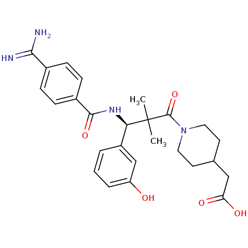 Chemical structure of BindingDB Monomer ID 50421436