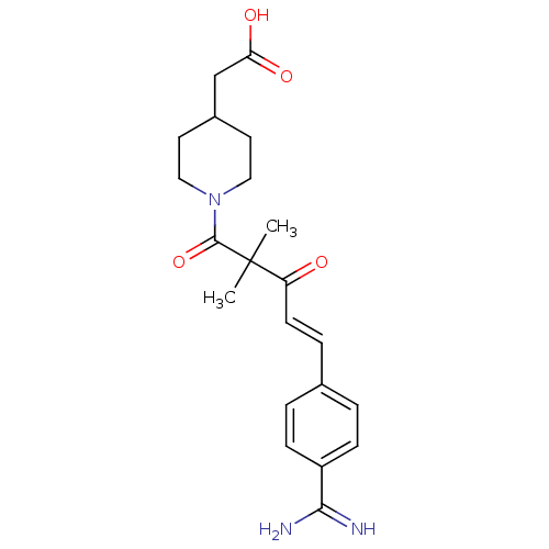 Chemical structure of BindingDB Monomer ID 50421438