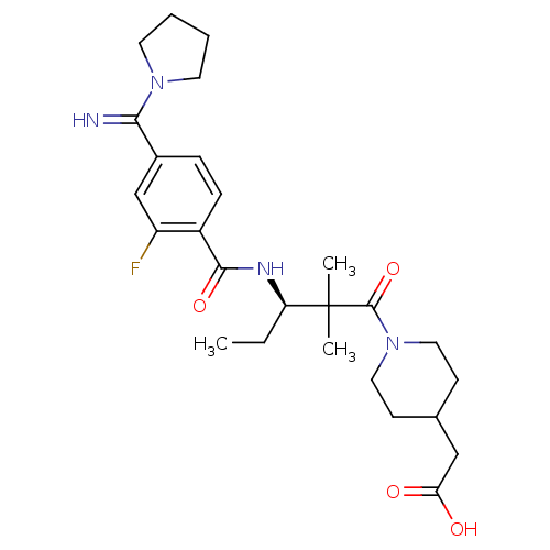 Chemical structure of BindingDB Monomer ID 50421443
