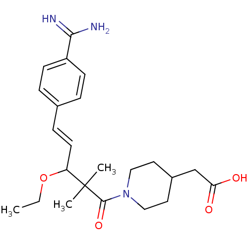 Chemical structure of BindingDB Monomer ID 50421446