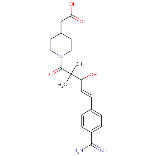 Chemical structure of BindingDB Monomer ID 50421479