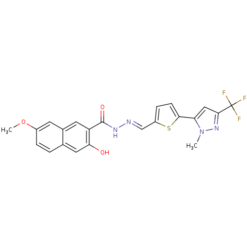 Chemical structure of BindingDB Monomer ID 50421530