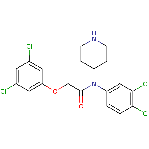 Chemical structure of BindingDB Monomer ID 50421544