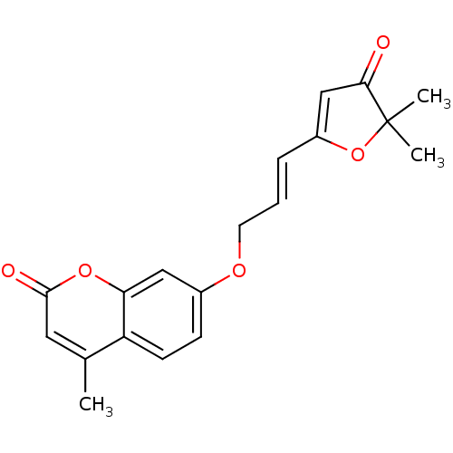 Chemical structure of BindingDB Monomer ID 50421582