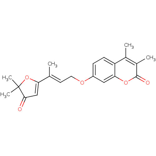 Chemical structure of BindingDB Monomer ID 50421586