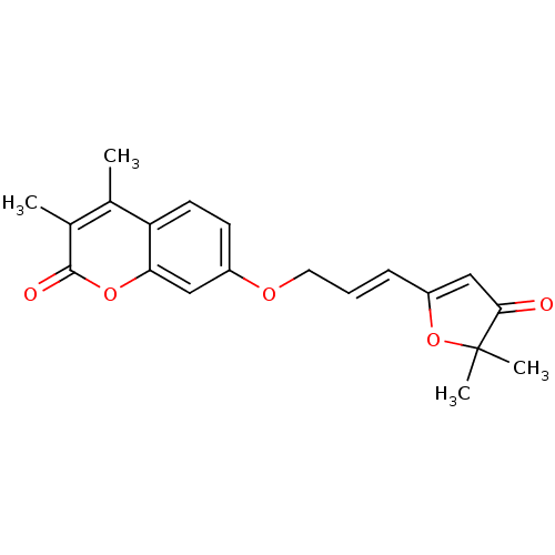 Chemical structure of BindingDB Monomer ID 50421587