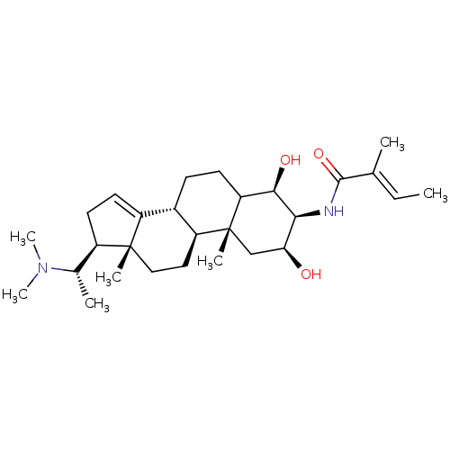 Chemical structure of BindingDB Monomer ID 50421629