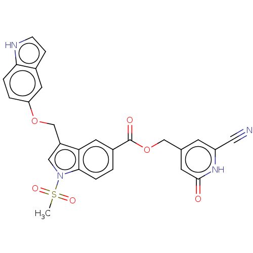 Chemical structure of BindingDB Monomer ID 50421700