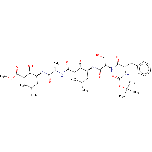Chemical structure of BindingDB Monomer ID 50421765