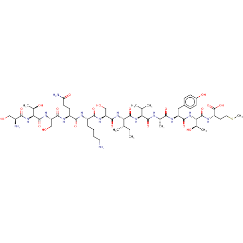 Chemical structure of BindingDB Monomer ID 50421871