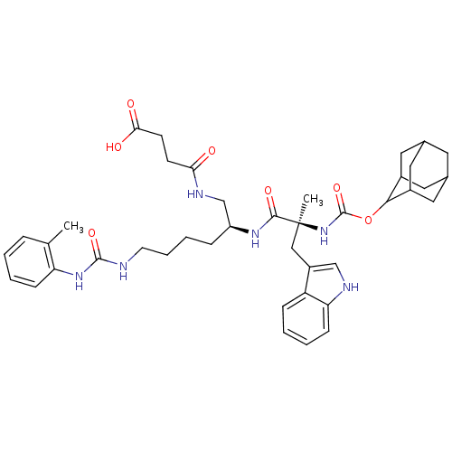 Chemical structure of BindingDB Monomer ID 50422042