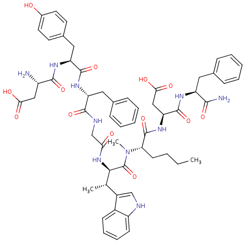 Chemical structure of BindingDB Monomer ID 50422176