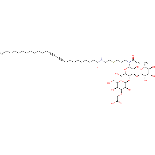 Chemical structure of BindingDB Monomer ID 50422189