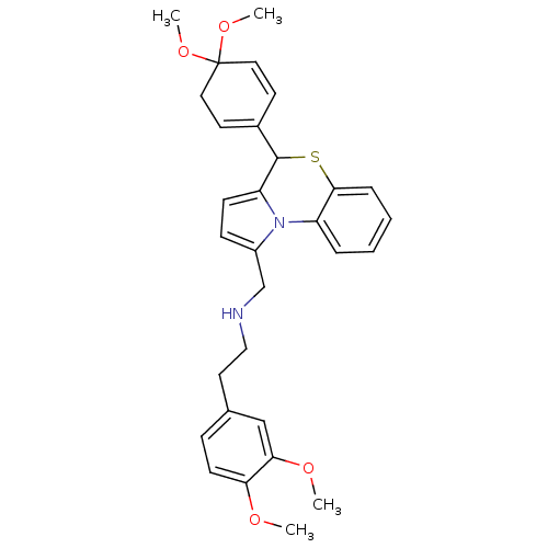 Chemical structure of BindingDB Monomer ID 50422193