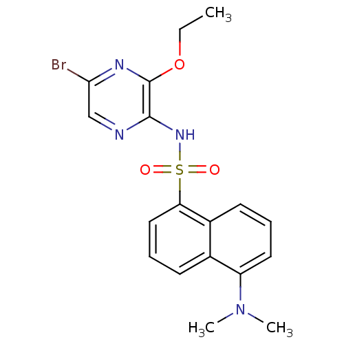 Chemical structure of BindingDB Monomer ID 50422245