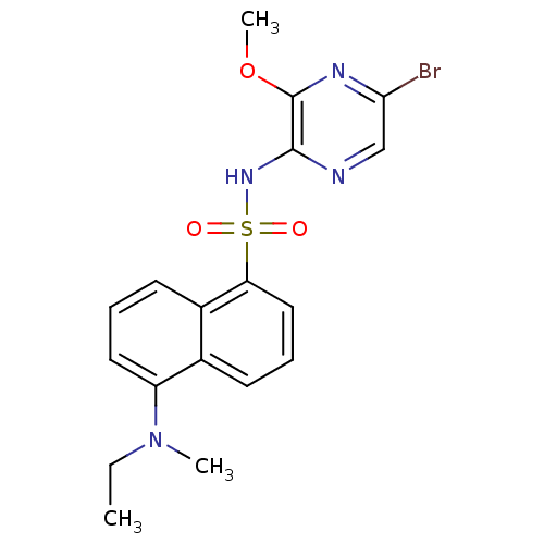 Chemical structure of BindingDB Monomer ID 50422254
