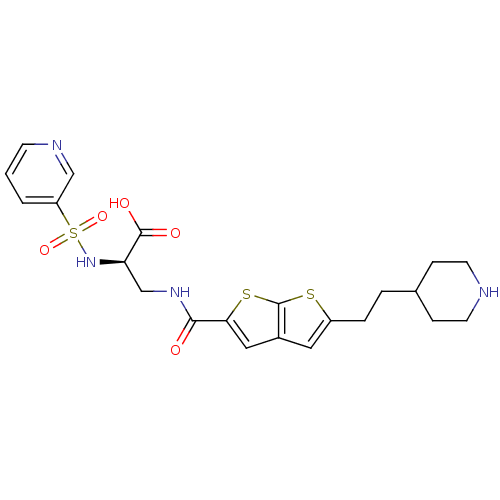 Chemical structure of BindingDB Monomer ID 50422297
