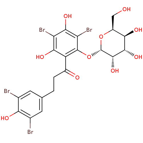 Chemical structure of BindingDB Monomer ID 50422345