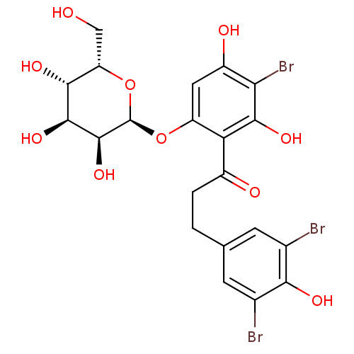 Chemical structure of BindingDB Monomer ID 50422346