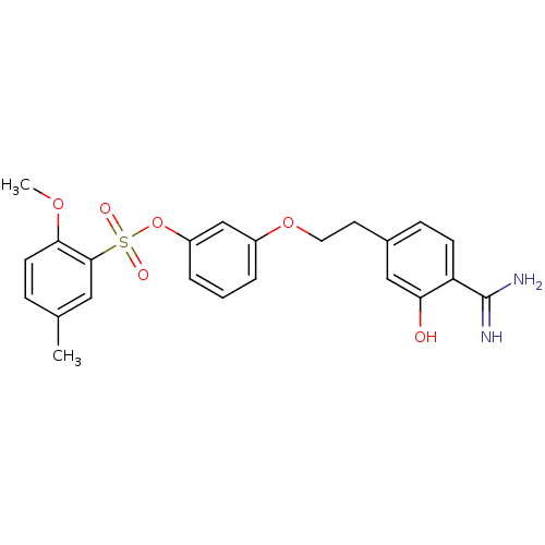 Chemical structure of BindingDB Monomer ID 50422369
