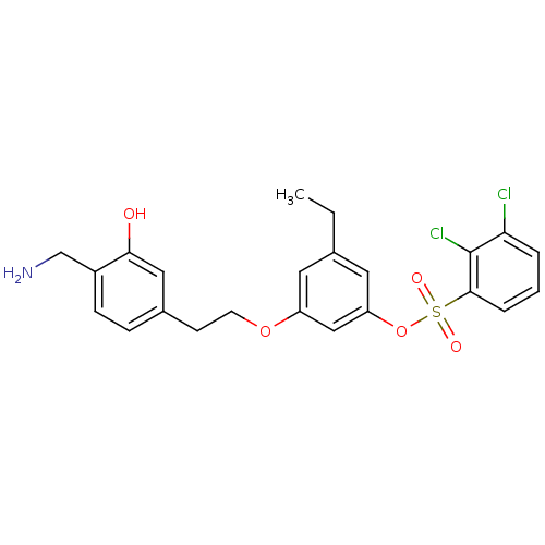Chemical structure of BindingDB Monomer ID 50422374