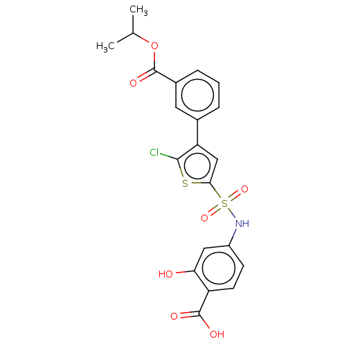 Chemical structure of BindingDB Monomer ID 50422774