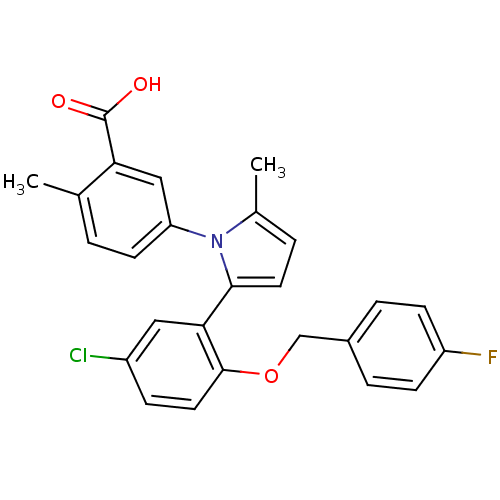 Chemical structure of BindingDB Monomer ID 50422960
