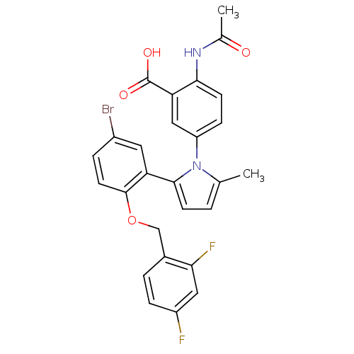Chemical structure of BindingDB Monomer ID 50422961