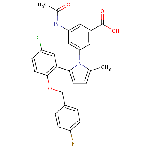 Chemical structure of BindingDB Monomer ID 50423018