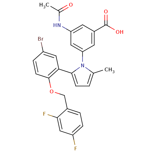 Chemical structure of BindingDB Monomer ID 50423023
