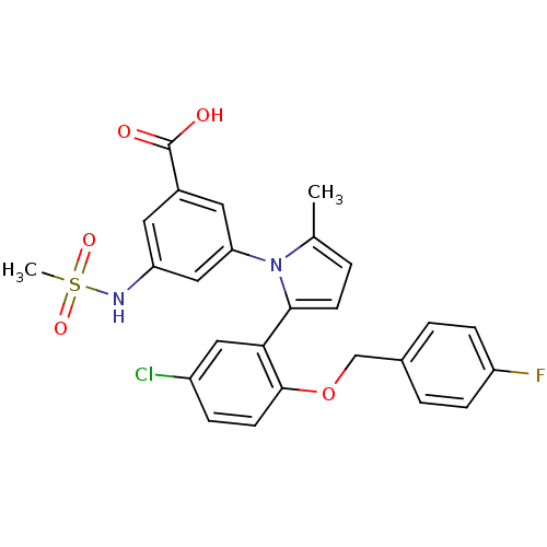 Chemical structure of BindingDB Monomer ID 50423026