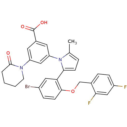 Chemical structure of BindingDB Monomer ID 50423033