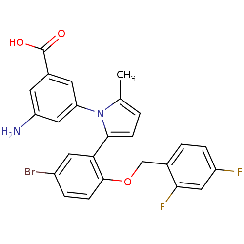 Chemical structure of BindingDB Monomer ID 50423034