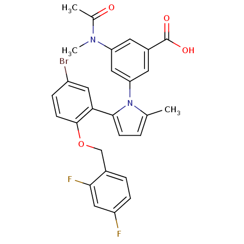 Chemical structure of BindingDB Monomer ID 50423042