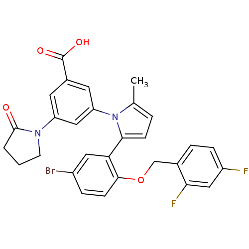 Chemical structure of BindingDB Monomer ID 50423043